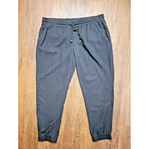 Dex Pants - Dex Black Drawstring Jogger Pants